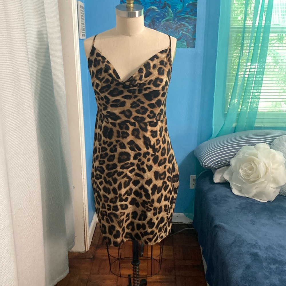 Shein Curve Animal print dress
